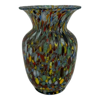 Murano Art Glass Vase, Italy, C. 1920–1940 For Sale