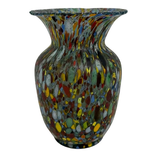 Murano Art Glass Vase, Italy, C. 1920–1940 For Sale