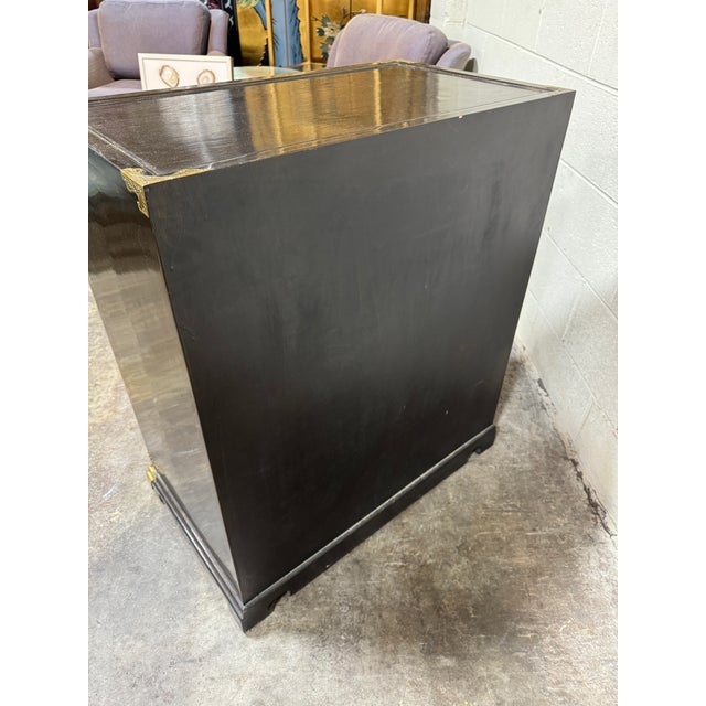 Vintage Chinoiserie 4 Drawer Chest For Sale - Image 11 of 12