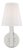 Thomas O'Brien by Visual Comfort Studio Logan Sconce, Silver For Sale