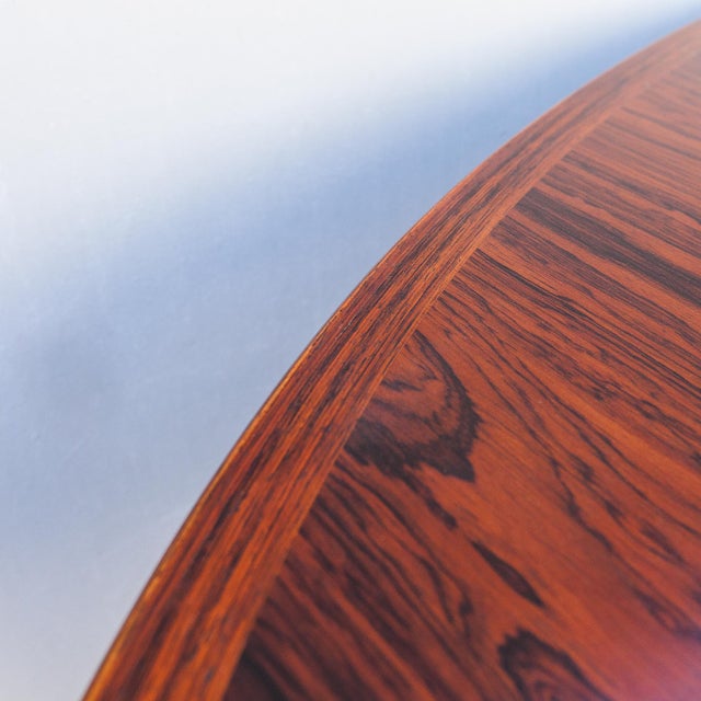 Sibast Furniture Vintage Arne Vodder Danish Modern Rosewood Extension Dining Table, Model 212 For Sale - Image 4 of 16