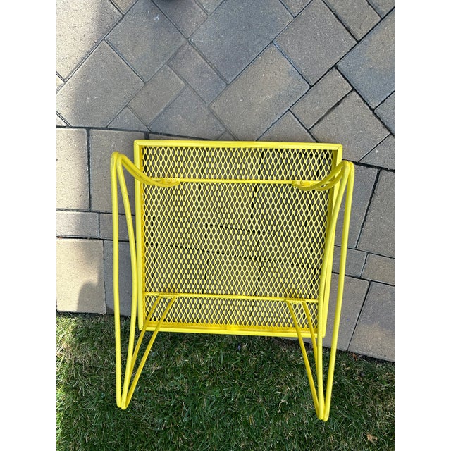 Vintage Homecrest Style Square Side Table For Sale - Image 9 of 10