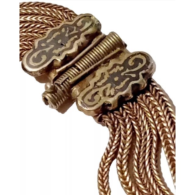 Vintage Mid Century 1950s Silver Necklace Pendant Lapis Lazuli Cabochon Gemstone Collar Choker Blue Handmade For Sale - Image 12 of 12