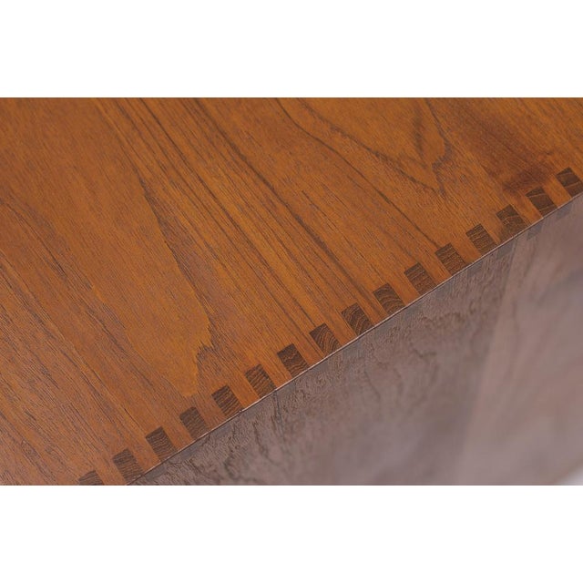 Vintage Danish Teak Secretaire by Hvidt and Mølgaard-Nielsen for Søborg Møbelfabrik, 1960s For Sale - Image 14 of 16