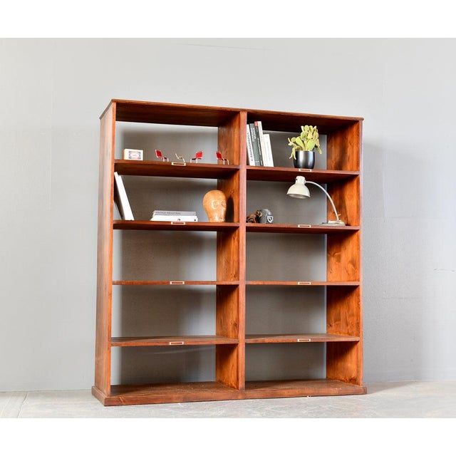 Brown Antique Ironmongers Shelves, 1890s For Sale - Image 8 of 14