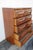 Wood Mid Century Modern Tall Chest of Drawers 6291 For Sale - Image 7 of 16