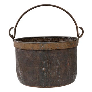 Early 19th Century French Copper Bucket For Sale