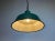Industrial Green Enamel Pendant Lamp, 1960s For Sale - Image 11 of 13