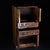 Wood Vintage Huali Wood Miniature Cabinet With Drawers and Carved Doors For Sale - Image 7 of 10