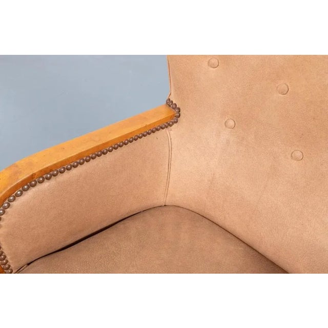 Mid-Century Modern Scandinavian Lounge Armchair, Sweden, 1950s For Sale - Image 10 of 11