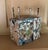 George S. Rennie III (American 1940 - 2022) Mid-Century Modern mixed media construction - abstract drip painting table...