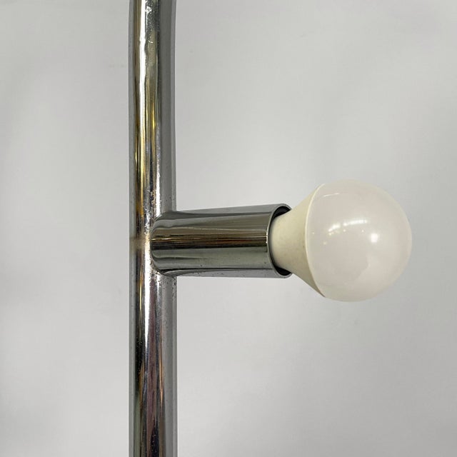 Italian Space Age Steel Floor Lamp by Goffredo Reggiani, 1970s For Sale - Image 11 of 18