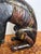 Black Vintage Carved Wooden Dog Statue For Sale - Image 8 of 12