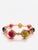 Bochic “Capri” Vintage Fancy Sapphire & Ruby Bracelet Set In 18K & Silver For Sale - Image 12 of 14