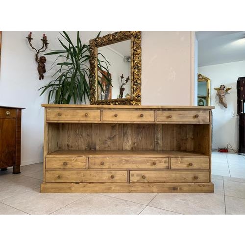 Rustic Sideboard/Apothecary Cabinet/Pantry Chest made of Solid/Softwood Dimensions: Height x Width x Depth 91 x 181 x 45...