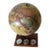 Illuminated Terrestrial Globe Manufactured by Scan/Globe a/S (Denmark) W/a 3-Way Integrated Weather Station For Sale