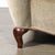 Pair of Art Deco Sinuous Club Chairs in Taupe Mohair & Walnut Supports For Sale In New York - Image 6 of 17