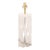 Architectural Twisted Alabaster Table Lamp, 1960s For Sale