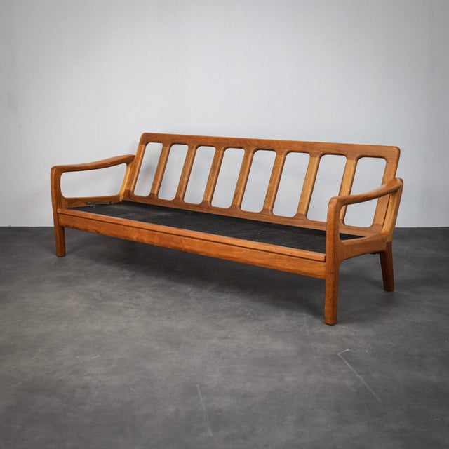Mid-Century Danish 3-Seater Sofa / Daybed by Juul Kristensen, 1970s For Sale - Image 6 of 13