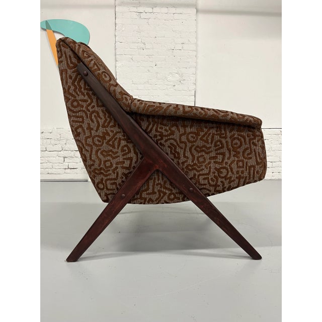 1970s 60s Swedish Dux Lounge Chair For Sale - Image 5 of 12