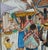 Folk Art Mid 20th Century Guatemalan Folk Art Painting - The San Juan Comalapa Balloons For Sale - Image 3 of 10
