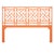 Chippendale Headboard California King - Orange For Sale In West Palm - Image 6 of 6