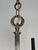 1940s 1940s Neoclassical style silver metal chandelier by Maison Charles For Sale - Image 5 of 12