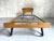 Daybed in blond solid oak and black lacquered tubular metal by Jacques Hitier, Tubauto edition, France 1950. The metal...