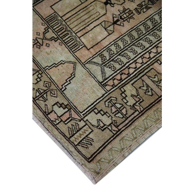 Oriental Hand Knotted Rug Turkish Vintage Oushak 4'3" x 7'5" Explore a curated collection of hallway runners, wool rugs,...