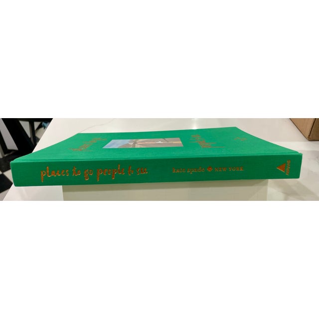 Kate Spade Green Coffee Table Book - Kate Spade "Places to Go, People to See" For Sale - Image 4 of 12