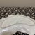Vintage Spode Savoy White Crescent Plate or Trinket Tray Embossed Cabbage Leaf England For Sale In New Orleans - Image 6 of 6