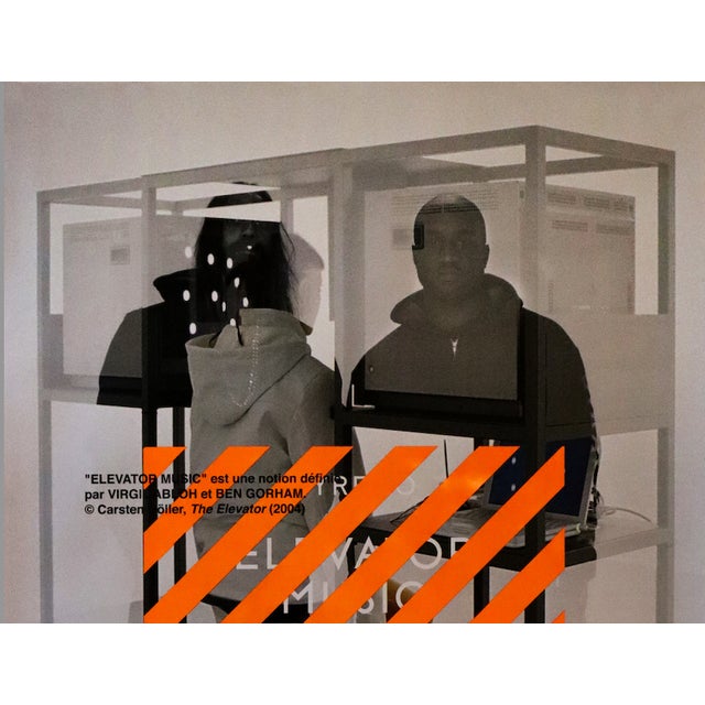 Date: 2024 Size: 47" x 69" About this poster: 2024 French Bus Shelter Advertisement for the Fragrance Elevator Music by...