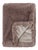 Grey Faux Fur Blanket by Villa Como For Sale