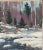 Original John Loughlin 'new England Winter Stream Forest Landscape Oil Painting For Sale - Image 9 of 10