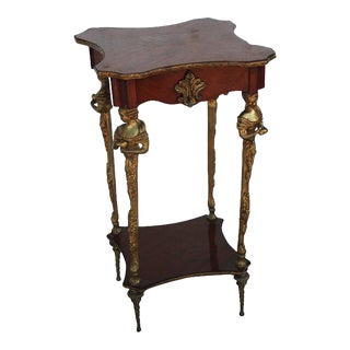 Empire Gilt Mounted Bronze Table For Sale