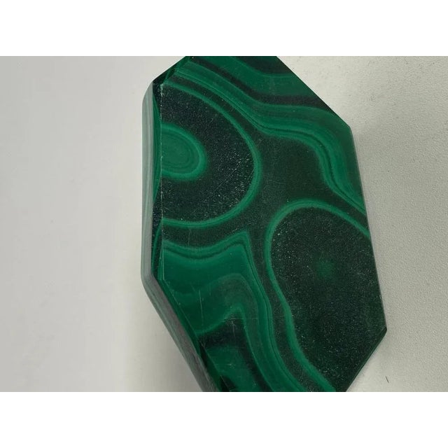 Green Malachite Pen Holder, France, 1960s For Sale - Image 4 of 7