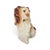 Staffordshire Late 19th Century English Staffordshire Glass-Eyed Spaniel Mantel Dog For Sale - Image 4 of 13