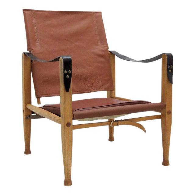 Safari Chair by Kaare Klint, 1969 For Sale