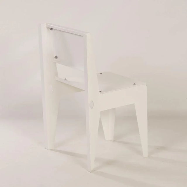 Metal Chair Derob by Rob Hoogendijk for Firm Hieselaar, 1990s For Sale - Image 7 of 12