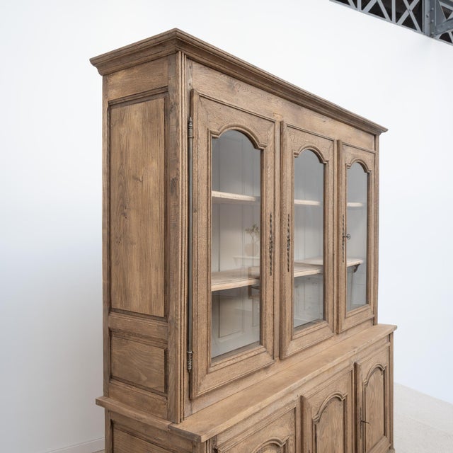 1950s Oak 6-Door Bookcase, 1950s For Sale - Image 5 of 8