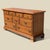 Wood Vintage Ethan Allen Early American Maple and Birch Dresser With Mirror For Sale - Image 7 of 10