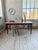 1950s Farmhouse Walnut Table with Spindle Legs, 1950 For Sale - Image 5 of 18