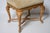 Pair Louis XV Style Ottomans, Natural Suede Upholstery For Sale In West Palm - Image 6 of 11