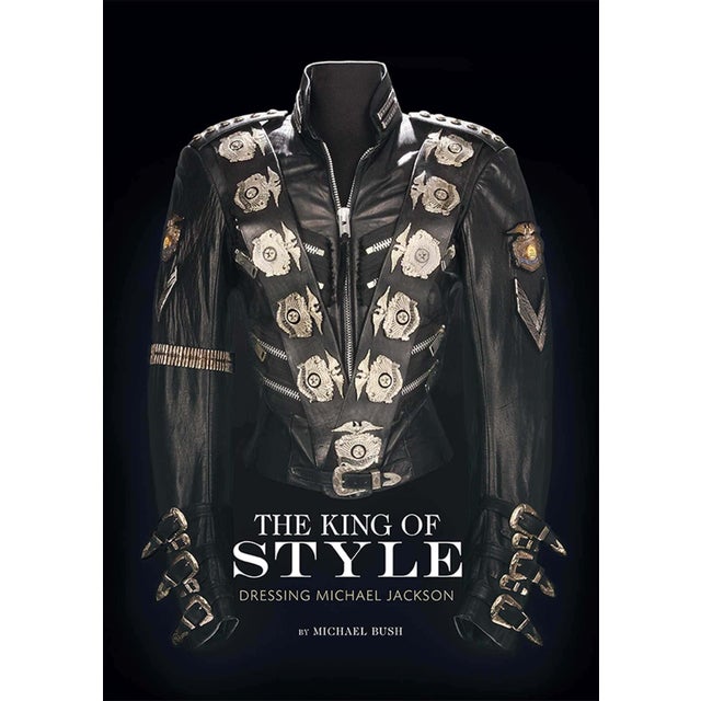 Black The King of Style: Dressing Michael Jackson by Michael Bush Hardcover Book NEW For Sale - Image 8 of 13
