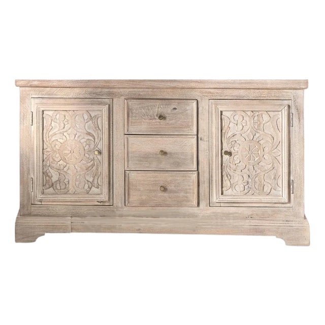 Loomlan Olyndra Two Doors Wood Sideboard For Sale