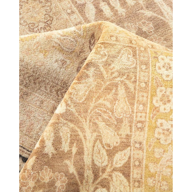 Textile Mogul Collection Hand-Knotted Area Rug - Ivory 9' 3" x 11' 10" For Sale - Image 7 of 9