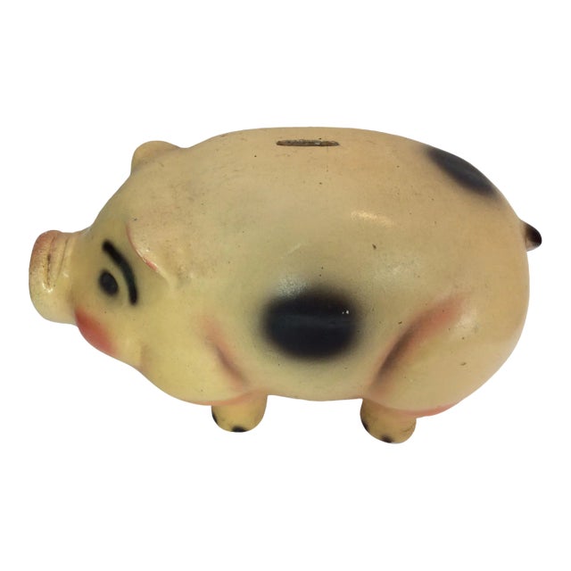 Mid-Century Ceramic Piggy Bank For Sale
