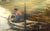 Decorative Wetlands Landscape After 19th-Century Dutch School For Sale - Image 9 of 12