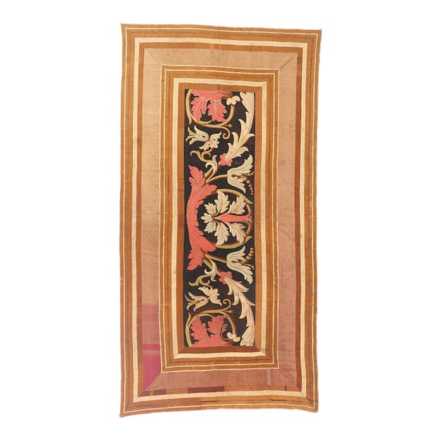 Late 19th Century French Aubusson Rug, 05'10 X 11'05 For Sale