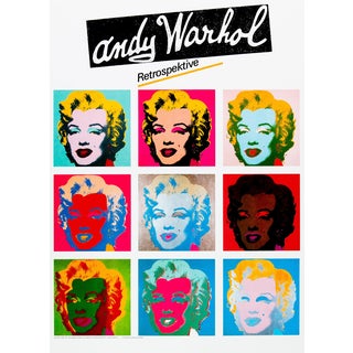 Marilyn Monroe Poster after Andy Warhol For Sale